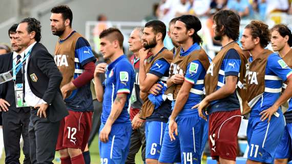 Ranking Fifa, l'Italia precipita dopo il flop in Brasile: sarà al 14° posto