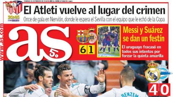 AS: "Real Madrid carico di ottimismo"