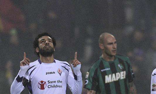 Fiorentina, 3 su 3 col Sassuolo