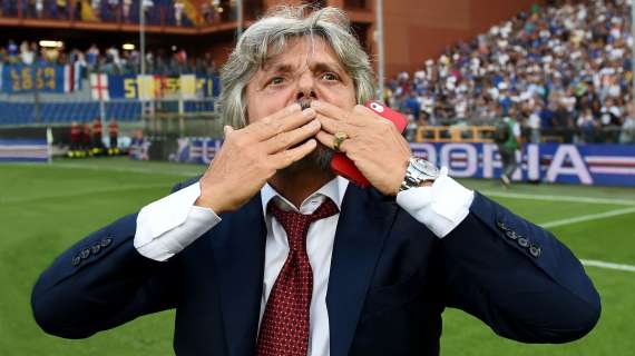 Sampdoria, Ferrero: "Fuori c'è il sole. Tutti allo stadio per i nostri colori"