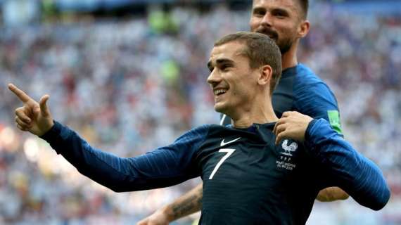 Francia-Croazia, l'MVP della FIFA per la finale è Antoine Griezmann