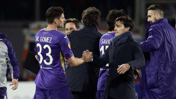 Fiorentina, Montella: "Gomez professionista, con lui nessun problema"