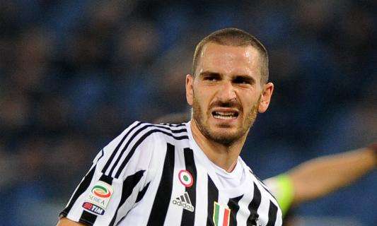 Juventus, Bonucci non si è allenato: da valutare in vista del Verona