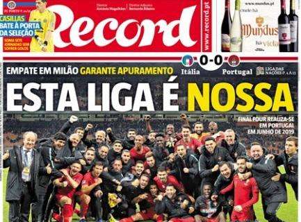 Portogallo, Record: "Questa Lega è nostra"