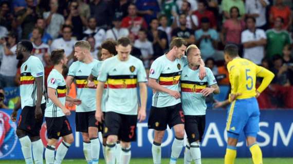 Ungheria-Belgio 0-1: la squadra di Wilmots avanti all'intervallo