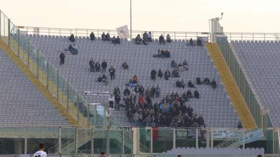 Udinese-Lazio 0-3, i tifosi friulani abbandonano lo stadio