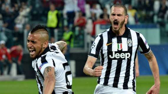 Juventus, tonsillite acuta per Vidal