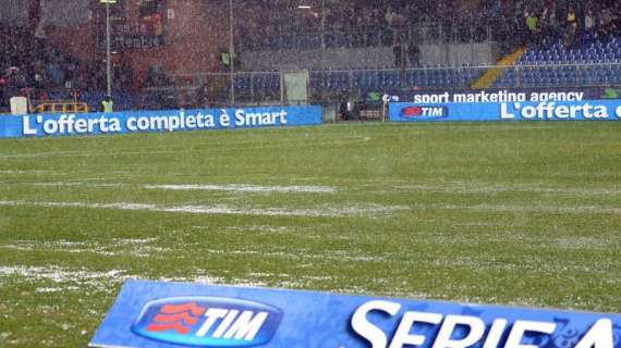Sampdoria-Bologna rinviata a causa dell'allerta meteo