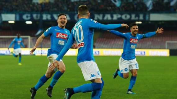 Lipsia-Napoli al 45': Zielinski tiene viva la qualificazione azzurra
