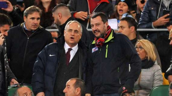 Milan-Parma, il vice Premier Matteo Salvini è presente a San Siro