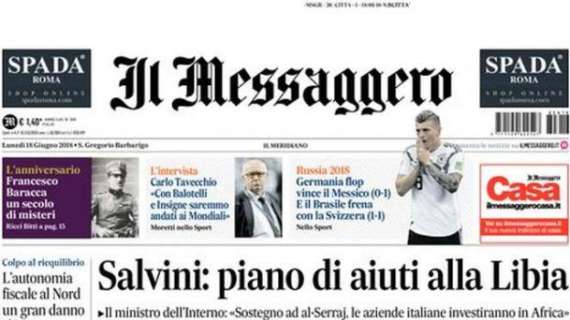 Tavecchio a Il Messaggero: "Con Balotelli e Insigne saremmo in Russia"