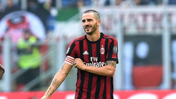 Milan, Bonucci: "Mi è servito non giocare con la Juve, ero un peso"