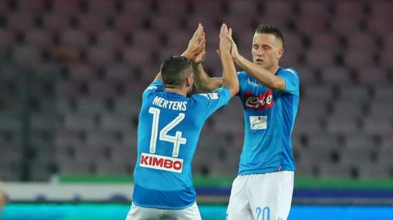 Raddoppio di Zielinski: Napoli-Milan 2-0