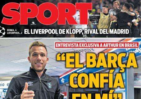 Arthur parla a Sport: "Il Barcellona ha fiducia in me"