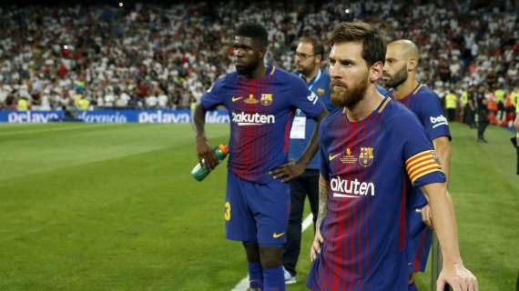 Barcellona: dolore di Messi "Sii forte"