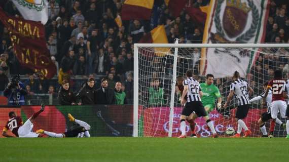 Roma-Juventus 1-1: il tabellino della gara