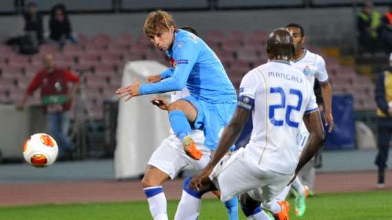 Napoli, Henrique raggiante: "Dedico il primo gol in azzurro alla mia famiglia"