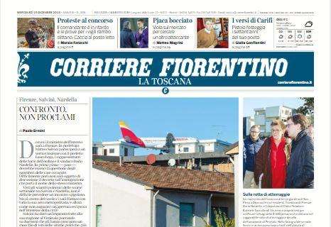 Il Corriere Fiorentino titola: "Pjaca bocciato"