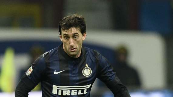 Diego Milito: "Sarò sempre grato all'Inter per tutto quello che mi ha dato"
