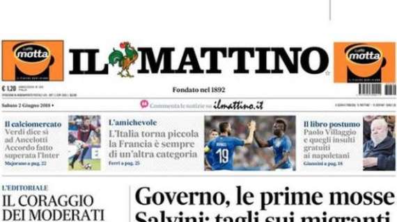 Napoli, Il Mattino: "Verdi dice sì ad Ancelotti, superata l'Inter"