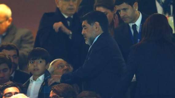 Maradona carica il Napoli: "Poteva essere 3-2 ma non siamo morti, fiducia"
