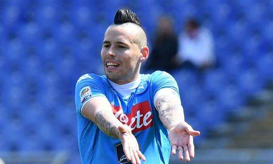 Ag. Hamsik: "Sogna di vincere lo Scudetto col Napoli"