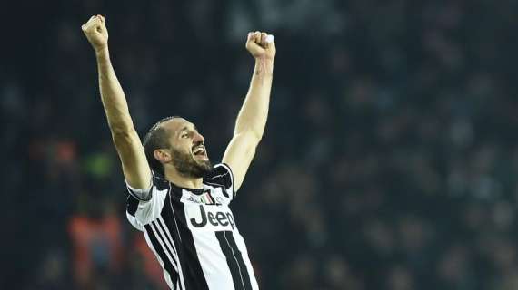Juventus, Chiellini: "Che reazione di squadra, avanti così"