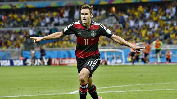 Klose supera Ronaldo: il tedesco è il miglior bomber di sempre ai Mondiali