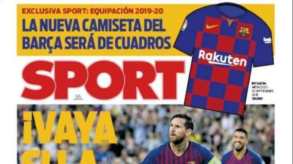 Tripletta di Messi, Sport: "Conferma che vuole la Champions"