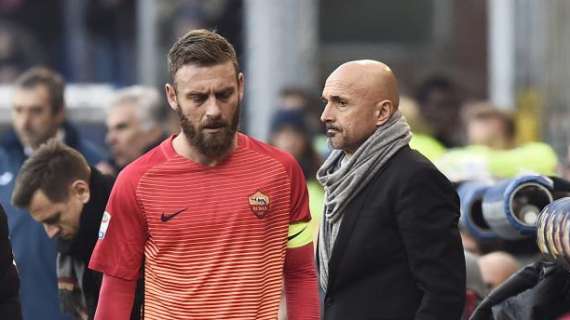 Roma, De Rossi: "Spalletti? Il club dovrebbe fare il massimo per trattenerlo"