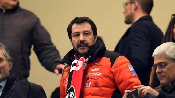 Salvini sul Milan: "Derby perso dalla coppia Donnarumma-Gattuso"