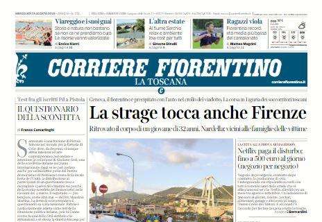 Il Corriere Fiorentino sui viola: "Età media più bassa del campionato"