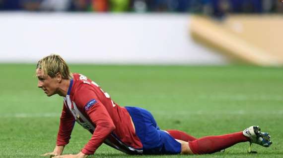 Atletico Madrid, lesione all'anca per Fernando Torres: out con l'Osasuna