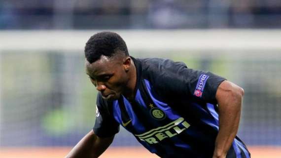 Inter, si rivede Asamoah. D'Ambrosio sulla destra, Borja dal 1'