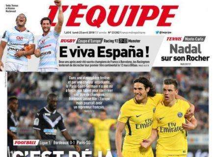 Anche L'Equipe celebra la Serie A: "Il Napoli abbatte la Juventus"
