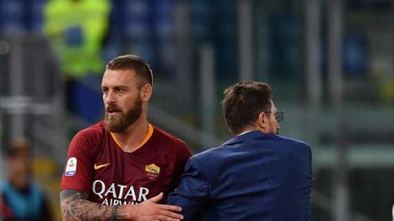 Roma, Di Francesco: "De Rossi sarà allenatore. Mi sta già aiutando"