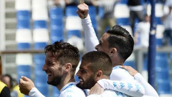 Inter-Napoli 0-1 all'intervallo, fin qui decide il gol di Callejon