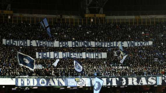 Napoli, a San Siro 7mila tifosi azzurri per la gara contro l'Inter