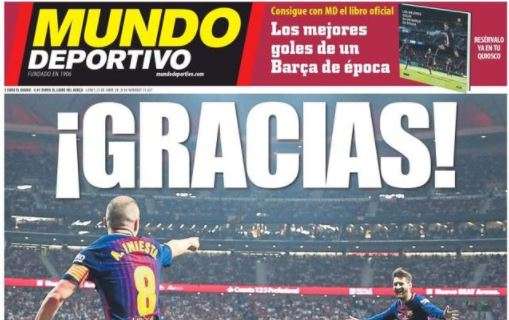 Barcellona a un punto dal Doblete, MD festeggia già: "Grazie Barça!"