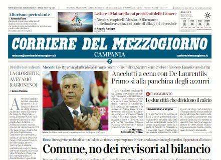 Corriere del Mezzogiorno: "Ancelotti, primo sì alla panca del Napoli"