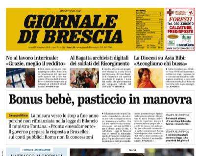Il Giornale di Brescia su Tonali: "Un gol da Nazionale"