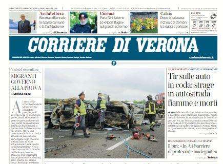 Corriere di Verona: "Chievo tra dubbi e certezze"