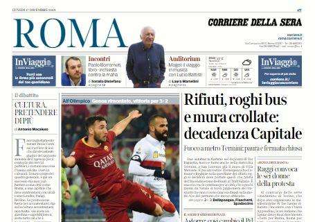 Il Corriere della Sera: "La Roma respira grazie a Cristante"