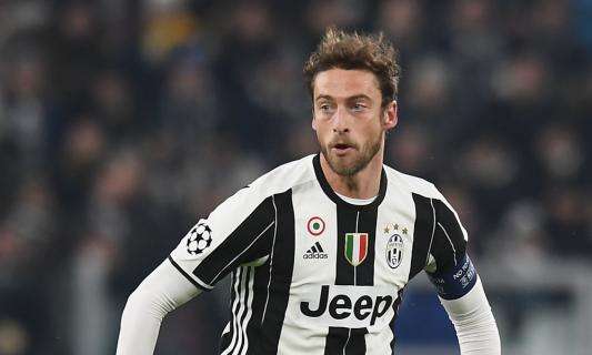 Juventus, Marchisio al 45': "Ottimo primo tempo"