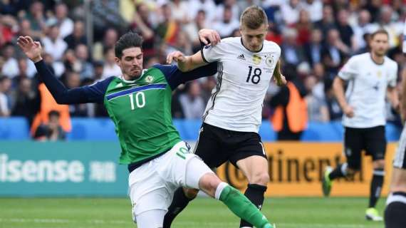 Euro 2016 - Irlanda del Nord-Germania 0-1: il tabellino della gara