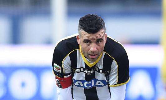 Udinese, Di Natale: "Un onore superare un campione come Baggio"