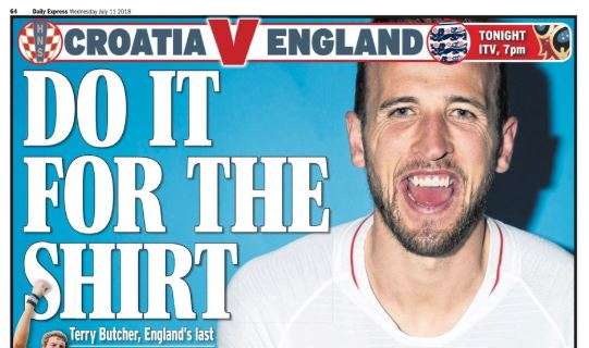 Inghilterra sogna la finale: la rassegna stampa d'oltremanica