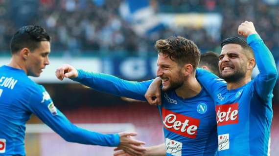 Napoli, torna Mertens per un altro record del club: la nona meraviglia