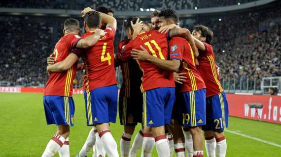Qualificazioni mondiali, AS titola: "La Spagna va bene"