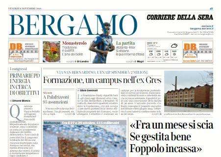 Il Corriere di Bergamo su Atalanta-Inter: "Si sfidano le più in forma"